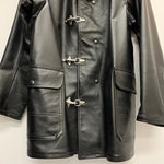 【曜日割引対象外】 リアルマッコイズ THE REAL McCOY’S Real McQueen ファイヤーマンズコート ジャケット ブラック Mサイズ 201MT-3379 VB