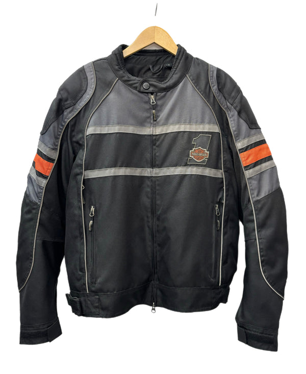 【曜日割引対象外】 ハーレーダビッドソン HARLEYDAVIDSON ライディングジャケット 98202-13VM ジャケット ブラック Lサイズ 201MT-2853 VB