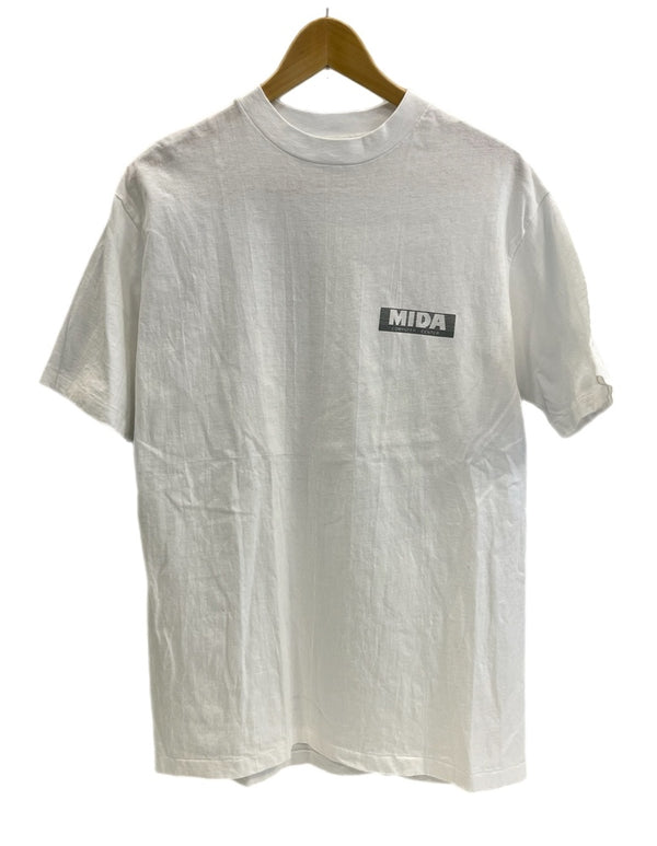ヴィンテージ vintage MIDA IBM Personal System/2 企業Tシャツ 白 プリントTシャツ US古着 Tシャツ ホワイト Lサイズ 101MT-4677