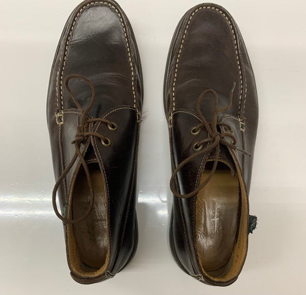 パラブーツ Paraboot メンズ靴 ブーツ チャッカ ブラウン 7 1/2サイズ 201-shoes1110