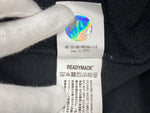 レディメイド READYMADE 20AW PIONCHAM HOODIE フーディー パーカー プルオーバー リバースウィーブ フロントポケット ロゴ 刺繍 BLACK 黒 RE-CO-BK-00-00-118 パーカ ワンポイント ブラック Mサイズ 104MT-1843