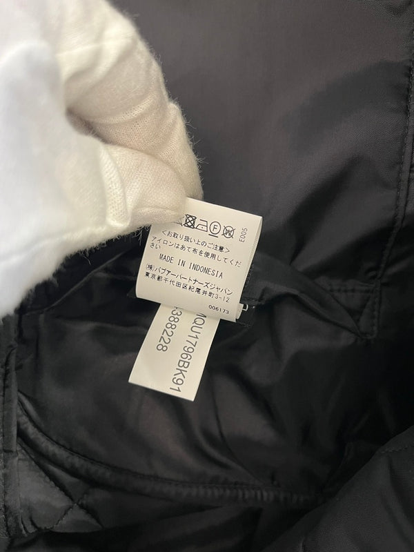 バーブァー Barbour TRANSPORT QUILTED JACKET トランスポート キルティング ブルゾン 黒 242MQU1796 38 ジャケット ブラック 101MT-5324