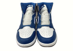 ナイキ NIKE 22年製 AIR JORDAN 1 RETRO HIGH OG TRUE BLUE エア ジョーダン 1 レトロ ハイ トゥルー ブルー AJ1 白 灰色 青 DZ5485-410 メンズ靴 スニーカー ブルー 29cm 104-shoes596