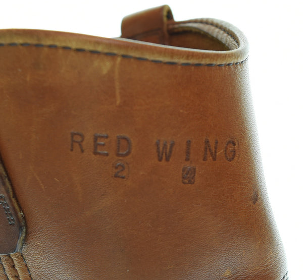 レッドウィング RED WING PECOS  ペコス ウエスタン BOOTS ブーツ 90's 90年代 羽タグ メンズ靴 ブーツ ワーク ブラウン 7 103S-1240