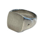 トムウッド TOMWOOD Cushion Satin クッションサテンリング シグネットリング 印台 925刻印 　 メンズジュエリー・アクセサリー 指輪・リング シルバー 101goods-174