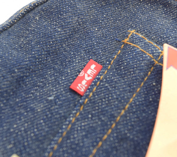 リーバイス Levi's 50S-XX DEAD STOCK デッドストック 日本製 復刻 99年製 90年代 90's 90s BIG E 赤耳 501xx 501  デニム ブルー W34L36 103MB-604