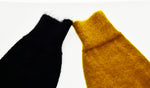 ワイズ Y's 21AW Bi Color Mohair Knit バイカラー モヘア ニット YM-K74-645 2 セーター 無地 ブラック 103MT-632