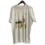 【曜日割引対象外】 ヴィンテージ vintage 90's NINE INCH NAILS "The Downward Spiral halo eight " Hanes USA製 Tシャツ ホワイト XLサイズ 201MT-4491 VB