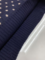 ダブルアールエル RRL 90s NORDIC SWEATER ノルディック セーター ニット トナカイ柄 三ツ星タグ Ralph Lauren 紺 セーター 総柄 ネイビー Lサイズ 104MT-2069