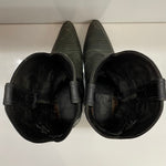 【曜日割引対象外】 ジャスティン JUSTIN ウェスタンブーツ 4709 メンズ靴 ブーツ ウエスタン ブラック 9Bサイズ 201-shoes1504 VB