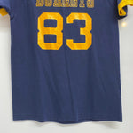 【曜日割引対象外】 チャンピオン Champion 70's 80's バータグ USA製 BULLETS ナンバリング Tシャツ ネイビー Lサイズ 201MT-4219 VB