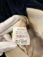 ブルーナボイン BRU NA BOINNE トレジャージャンパー2号 リバーシブルブルゾン スカジャン サテン コットンベロア I DREAMED 刺繍  1158217 サイズ2 ジャケット ゴールド 101MT-5204