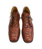 トリッカーズ Trickers THE JACK COLLECTION GHILLIE BOOTS ギリーブーツ ウィングチップ フルブローグ カントリー MADE IN ENGLAND イングランド製 英国製 6012 メンズ靴 ブーツ カントリー ブラウン UK7 101sh-2214