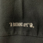 アベイシングエイプ A BATHING APE プレイボーイ play boy ポロシャツ コラボ 半袖シャツ ブラック Lサイズ 201MT-4313
