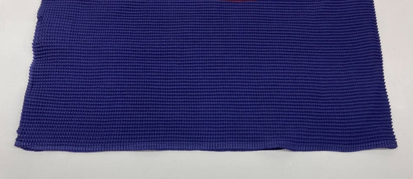 イッセイミヤケ ISSEY MIYAKE ミー me グラデーション シアー トップス ボックスプリーツ BOX PLEATS ポリエステル フィリピン製 パープル系 MULTI COLOR MI01FJ241 長袖カットソー マルチカラー 104LT-238