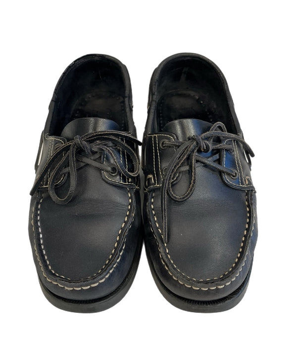 パラブーツ Paraboot BARTH MARINE バース マリン 黒 680052 メンズ靴 デッキシューズ ブラック サイズ7.5 101sh-2248