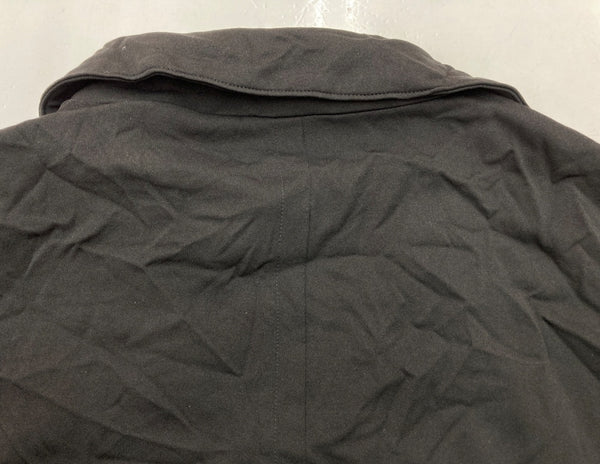 ワイズ Y's Wrinkled Stretch Poly Smooth Coat リンクルド ストレッチ ポリ スムース デザイン ライトアウター BLACK 黒 YN-T03-570 コート 無地 ブラック SIZE2 104LT-98