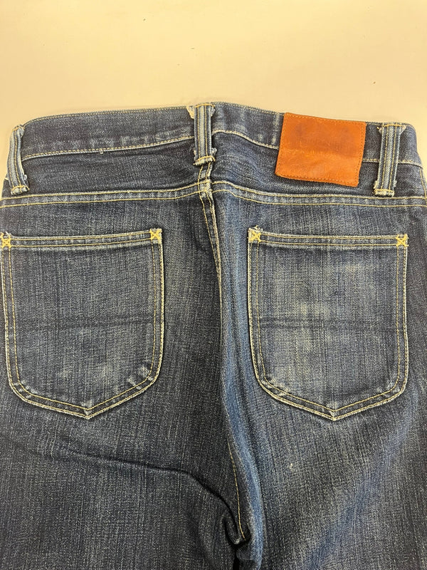 テンダーロイン TENDERLOIN T-RIDERS T-ライダース ストレートデニム 赤耳 濃紺 紺 デニム ブルー 30 101MB-710