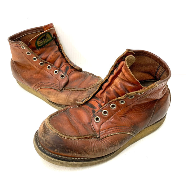 【曜日割引対象外】 レッドウィング RED WING アイリッシュセッター IRISH SETTER 半円 犬タグ 6E メンズ靴 ブーツ ワーク ロゴ ブラウン 201-shoes620