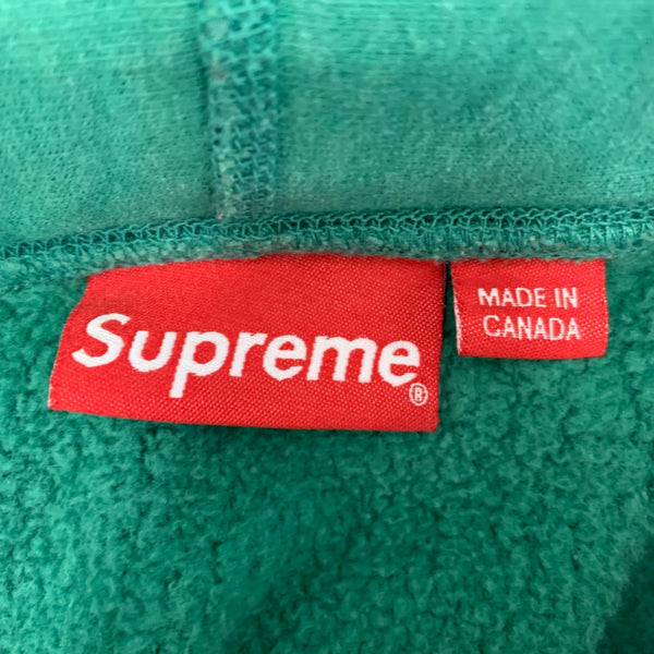 シュプリーム SUPREME スモールボックスロゴフーディー Small box logo hooded sweatshirt パーカ グリーン XLサイズ 201MT-4480