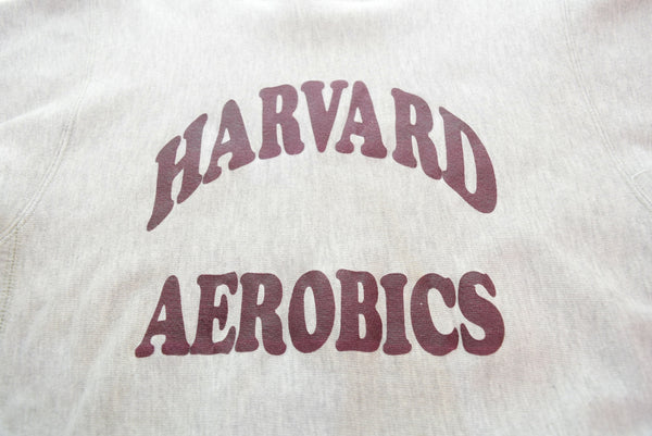 チャンピオン Champion 90s REVERSE WEAVE HARVARD AEROBICS 90's リバースウィーブ 刺繍タグ ハーバードエアロビクス スウェット グレー Mサイズ 103MT-2697