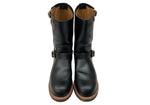 レッドウィング RED WING 11INCH ENGINEER BOOTS Stovepipe エンジニア ブーツ ストーブパイプ ロング 革靴 シューズ 黒 2966 メンズ靴 ブーツ エンジニア ブラック サイズ 9 1/2 D 104S-1058