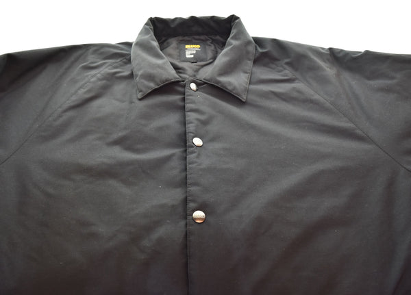 ブルコ BLUCO COACH JACKET コーチジャケット BLUCO WORK GARMENT ブルコワークガーメント黒 147-31-051 ジャケット ブラック LLサイズ 103MT-2430