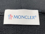 モンクレール MONCLER 22AW ZIP UP CARDIGAN ジップアップ カーディガン フーディ パーカー ロゴ ワッペン 黒 H20918G00048 809KR パーカ ワンポイント ブラック Mサイズ 104MT-2320
