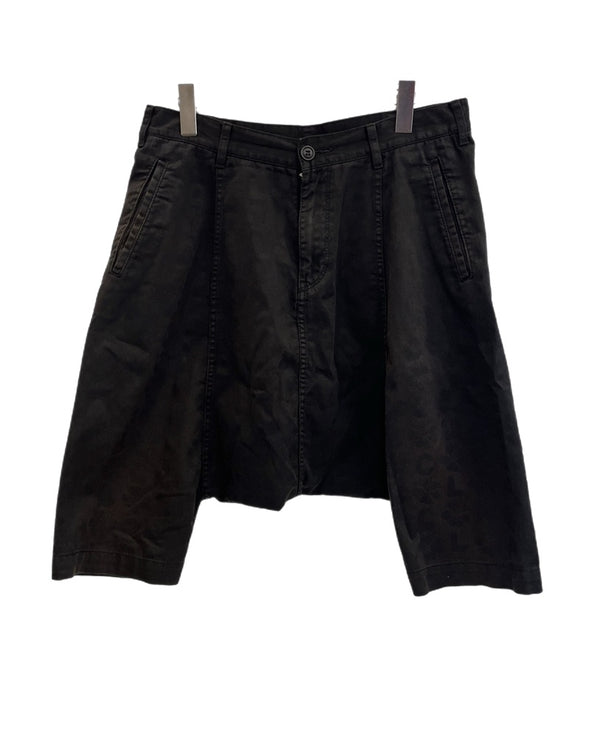 コムデギャルソン COMME des GARCONS ブラック  BLACK サルエルハーフパンツ ショートパンツ 黒 1E-P230 ハーフパンツ ブラック Sサイズ 101MB-742