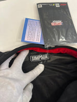 シンプソン SIMPSON Mesh Jacket メッシュジャケット バイカージャケット レーシングジャケット 白 NSM-2004 LW ジャケット ホワイト 101MT-5222