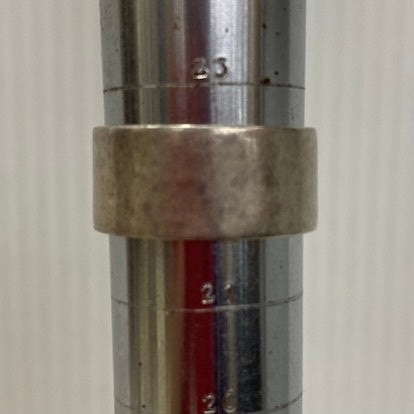 【中古】ジルサンダー Jil Sander ロゴデザインリング 	22号 silver925 メンズジュエリー・アクセサリー 指輪・リング シルバー 201goods-556