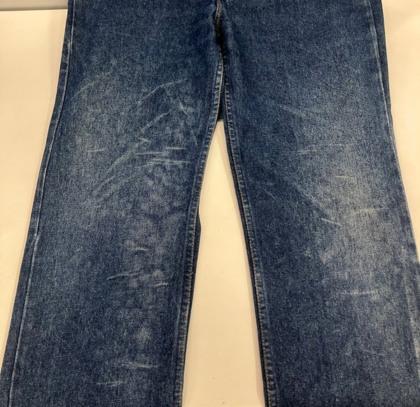 リーバイス Levi's 80's 80年代 赤文字505 ナイロンフットボタン ボタン裏585刻印 MADE IN USA アメリカ製 VINTAGE ヴィンテージ 505-0217 デニム ブルー W33L36 101MB-755