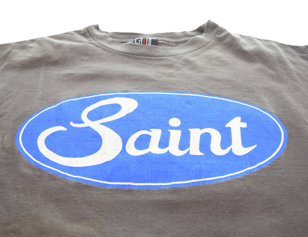 セントマイケル SAINT MICHAEL 22ss Ford Tee フォード プリント SM-S22-0000-033 ロンT ブラック LLサイズ 103MT-3235