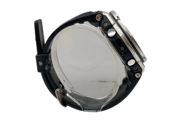 ジーショック G-SHOCK CASIO カシオ G-STEEL タフソーラー 耐衝撃構造 20気圧防水 アウトドア 腕時計 ウォッチ 5444 黒 銀 GST-W110 メンズ腕時計シルバー 104T-28