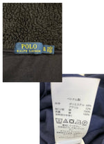 ラルフローレン RalphLauren POLO ポロ ボアパーカー 紺 フーディ XL パーカ ネイビー LLサイズ 101MT-3763