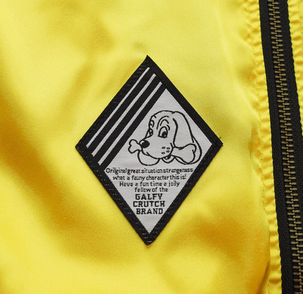 ガルフィー GALFY  スカジャン リバーシブル メンズ わんわんヤニクソ スカジャン スーベニアジャケット ジャケット ブルー Lサイズ 103MT-1775