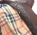バーバリー ロンドン BURBERRY LONDON  N-3B型 ダウンコート ダウンライナー付 モッズコート A1C77-422-19 ジャケット ブラウン Lサイズ 103MT-3561