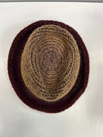 カシラ CA4LA ニットハット 毛糸 JUN01121 帽子 レディース帽子 ハット マルチカラー ワインレッド 101hat-187