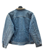 チャップス CHAPS 70s 80s DENIM JACKET デニム ジャケット 裏地ブランケット ボタン Gジャン アウター インディゴ Ralph Lauren 青 ジャケット 無地 ブルー Mサイズ 104MT-2068