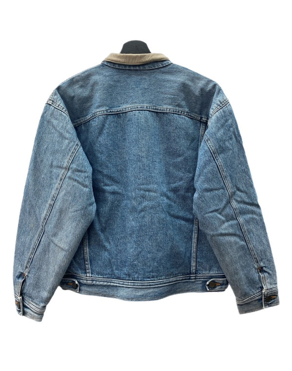 チャップス CHAPS 70s 80s DENIM JACKET デニム ジャケット 裏地ブランケット ボタン Gジャン アウター インディゴ Ralph Lauren 青 ジャケット 無地 ブルー Mサイズ 104MT-2068