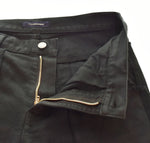 "ジョン アンダーカバー John UNDER COVER 裾ZIP 多切替 タチキリストレッチ デニムパンツ ジーパン JUV4505-2 デニム ブラック 2 103MB-548