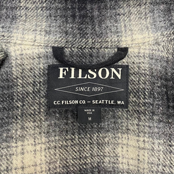 【曜日割引対象外】 フィルソン FILSON USA製 マッキーノクルーザージャケット オンブレ 8035-45-00006 ジャケット ブラック Mサイズ 201MT-4351 VB