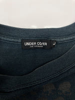 アンダーカバー UNDERCOVER 90s SKULL CROSS TEE スカル クロス Tシャツ ドクロ 骸骨 アーカイブ 半袖 黒 Tシャツ スカル ブラック Lサイズ 104MT-1894