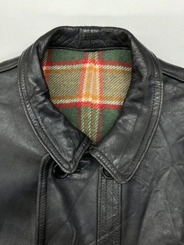 ミリタリー Military Item GVF IMPERCUIR Le Corbusier Jacket ル コルビジェ ジャケット French Vintage フレンチ ユーロ ヴィンテージ 黒 ジャケット 無地 ブラック 104MT-832