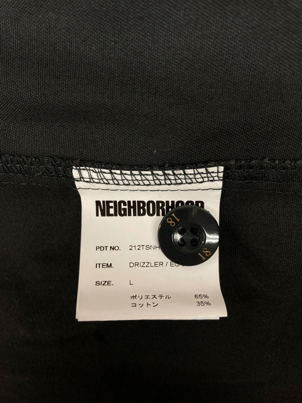 ネイバーフッド NEIGHBORHOOD 21AW DRIZZLER/EC JACKET ドリズラー ジャケット ワーク スイングトップ 灰 212TSNH-JKM02 ジャケット ロゴ グレー Lサイズ 104MT-930