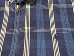 ラルフローレン RalphLauren Polo Sport ポロ スポーツ  90's CHECK SWING TOP チェック スウィングトップ 襟コーデュロイ 紺 ジャケット チェック ネイビー Mサイズ 104MT-2298