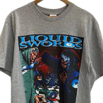 シュプリーム SUPREME 18ss リキッド ソード Tシャツ Liquid Swords Tee Tシャツ グレー Mサイズ 201MT-3752