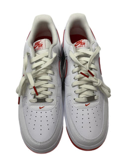 ナイキ NIKE エアフォース1 ロー "ホワイト アンド ピカンテレッド" Air Force 1 Low "White and Picante Red" DV0788-102 メンズ靴 スニーカー オレンジ 30cmサイズ 201-shoes1011