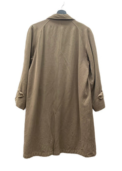 ヴィンテージ vintage ~50s Horse riding coat ホースライド 乗馬 ギャバジャン ギャバジン サテン ナットボタン ボロ ダメージ  コート 無地 ベージュ 104MT-1909