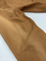 カーハート Carhartt ACTIVE JACKET アクティブジャケット ジップアップ フーディ ダック地 キャメル アウター 茶 J131-BRN ジャケット ロゴ ブラウン Mサイズ 104MT-1861